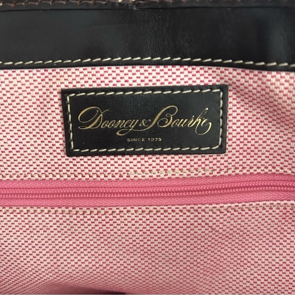 Dooney & Bourke Giraffe Print Canvas Bag - Picture 5 of 7